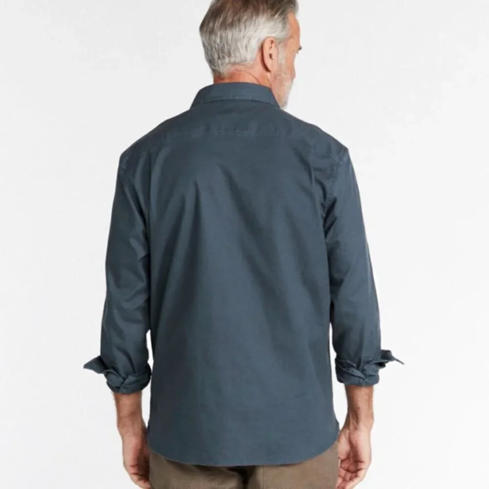 NWT L.L. Bean Men's Bean Flex Twill Long Sleeve Button Down Shirt Size XL-Reg - Picture 8 of 8